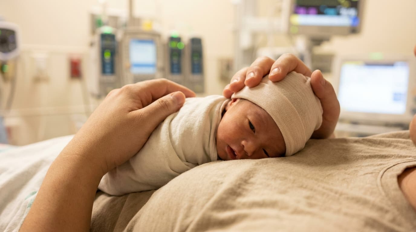 이른둥이 터미타임 가이드: 미숙아를 위한 안전한 엎드리기