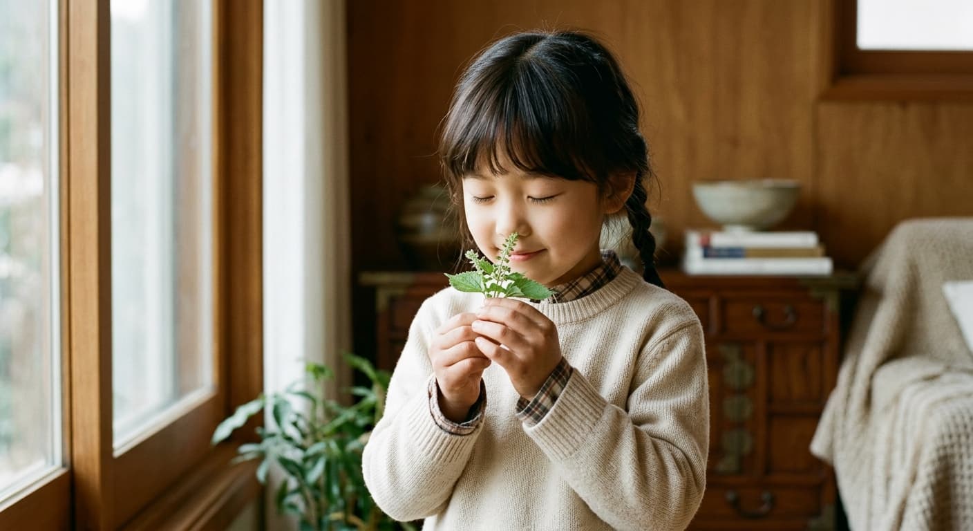 후각이 아이 감정의 뇌로 가장 먼저 닿는 이유