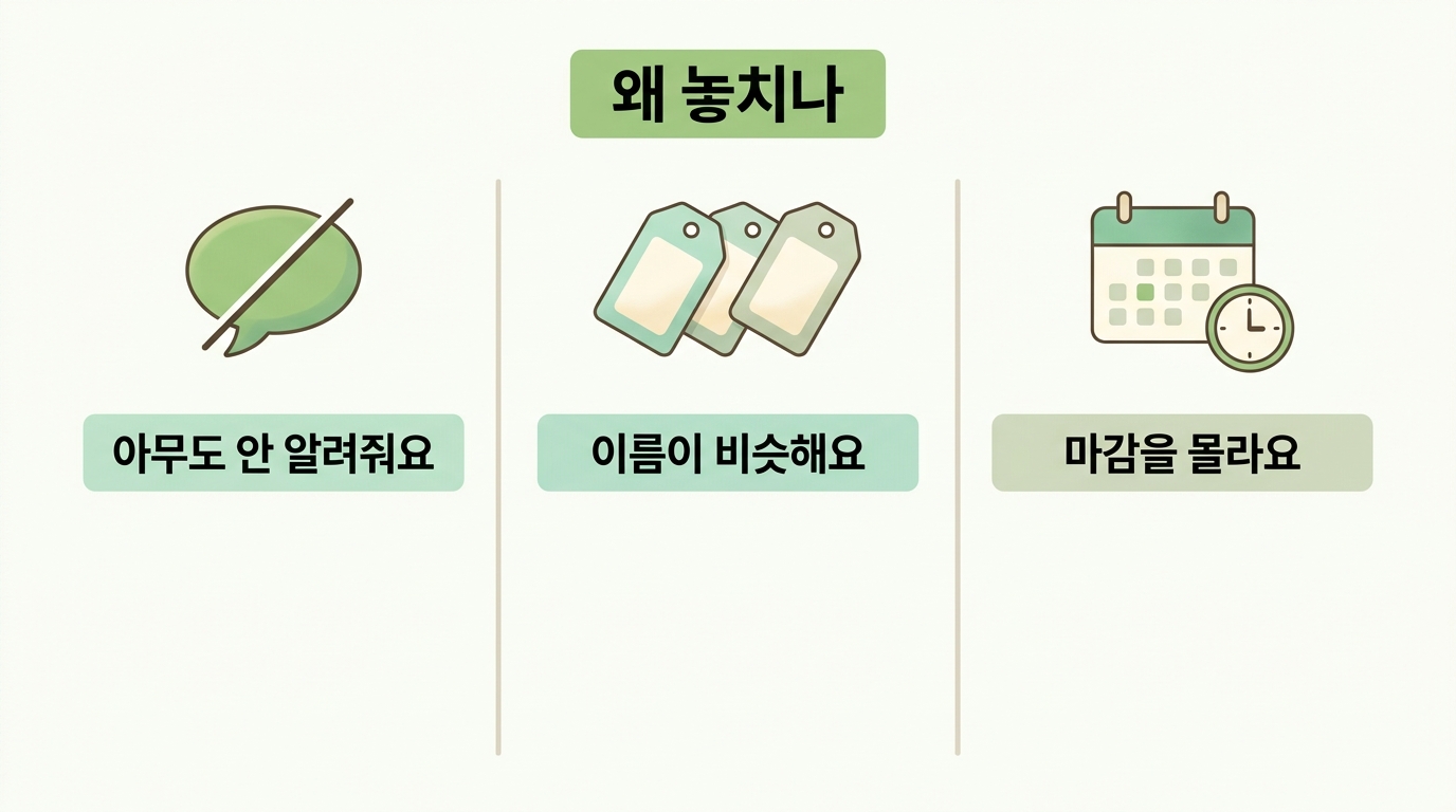 발달장애 지원금을 놓치는 3가지 이유 — 아무도 안 알려줌, 제도 이름이 비슷함, 마감일을 모름