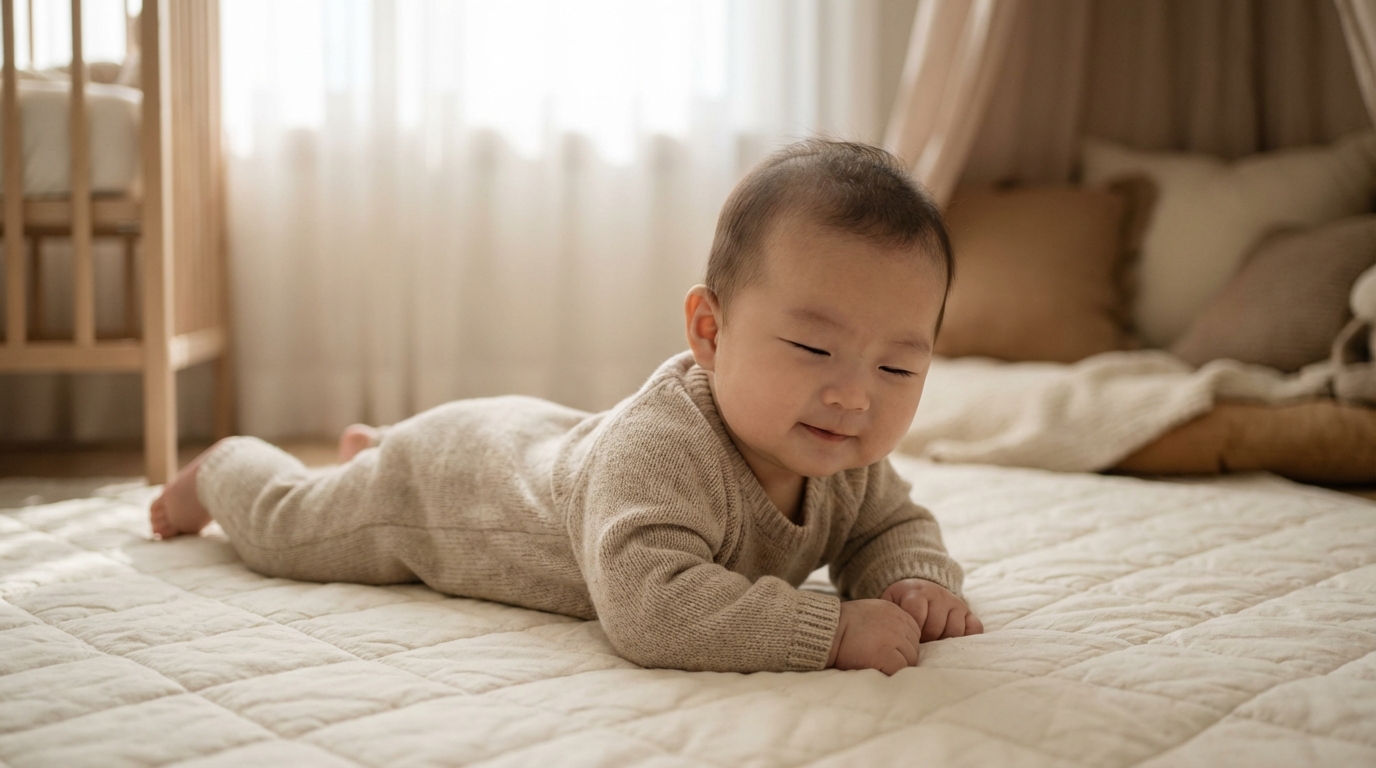 다미주신경 이론으로 보는 터미타임: 정서 안정과 엎드리기의 관계