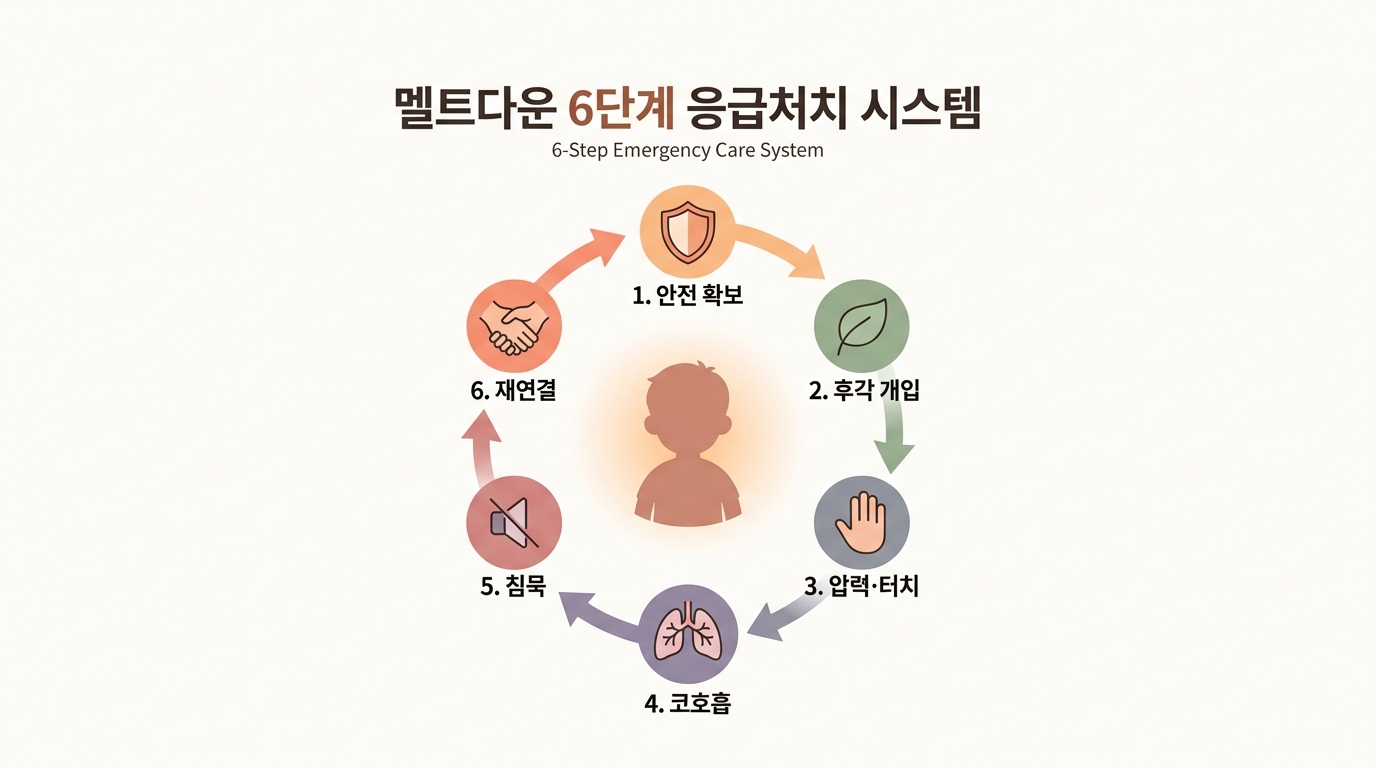 마트에서 폭발한 아이, 30초 안에 진정시키는 6단계