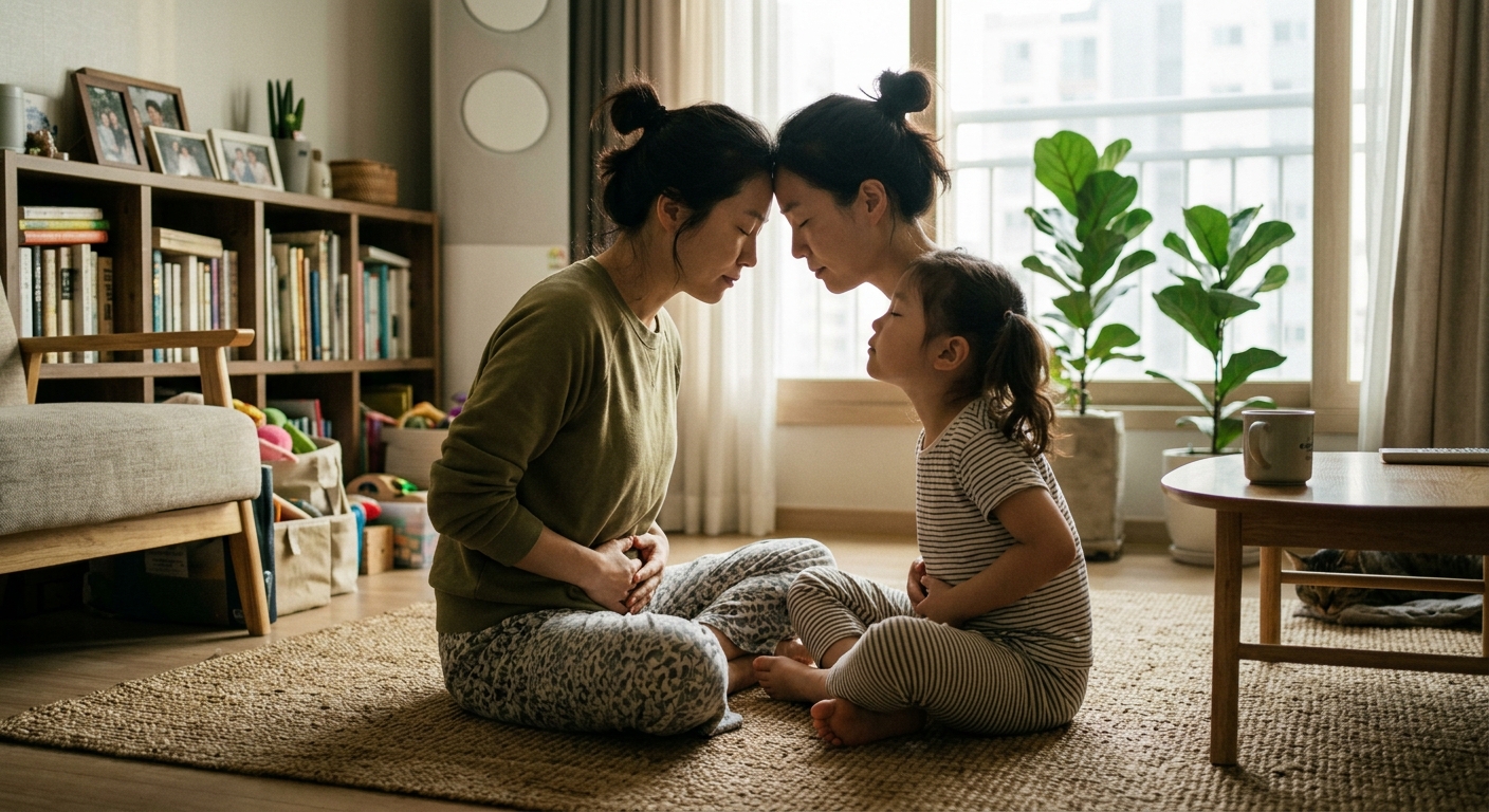 호흡만 바꿨을 뿐인데 12주 만에 — 6세 채윤이 실제 회복 사례