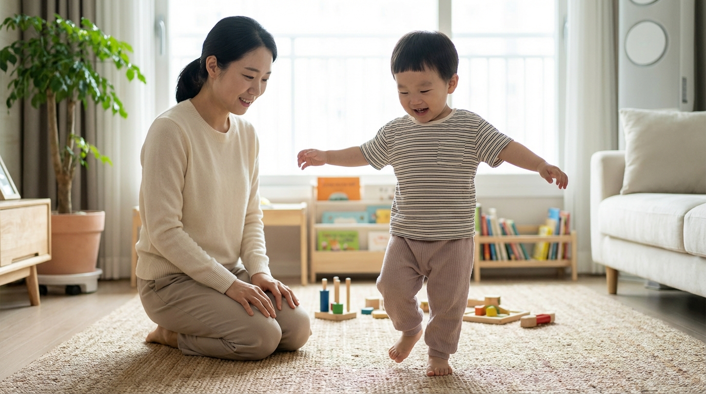 원시 반사 자가 진단법: 우리 아이 발달 체크리스트 7가지