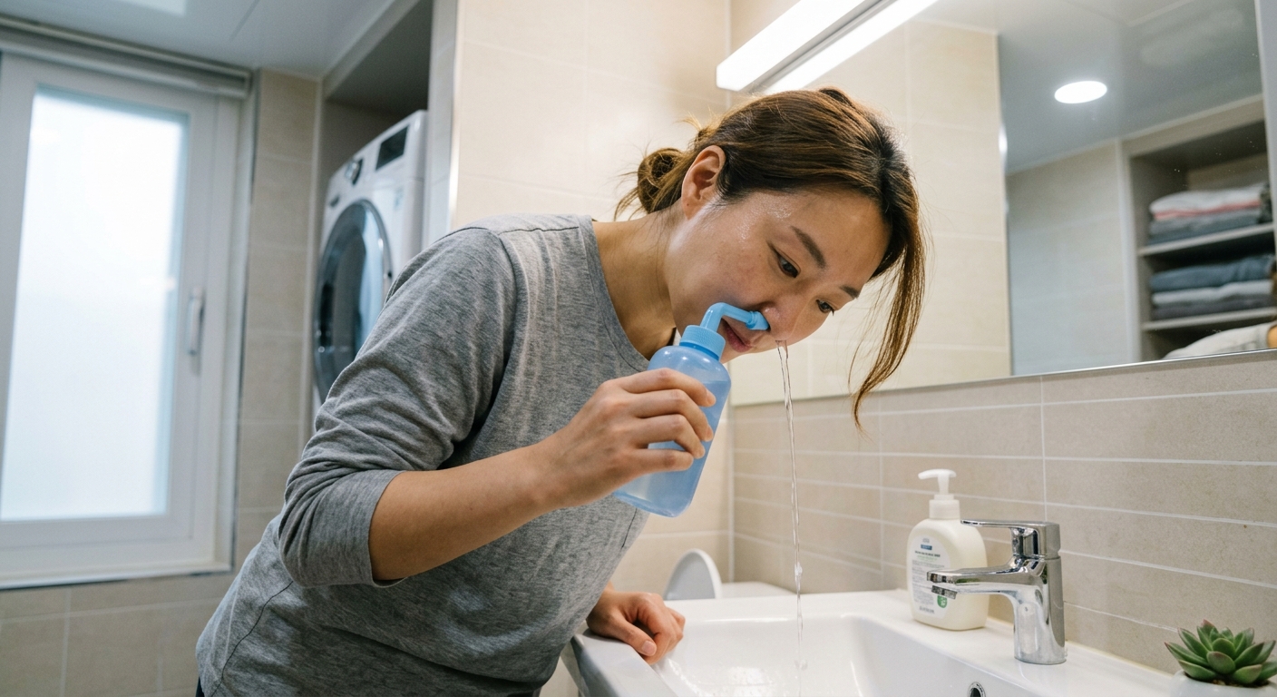 코막힘 응급 자기관리: 약 없이 지금 바로 할 수 있는 6가지 방법
