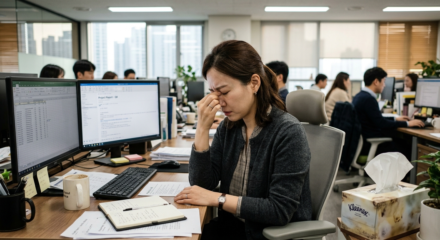 약이 안 듣는 비염, 원인은 코가 아니라 스트레스입니다: 신경성 비염 이해하기