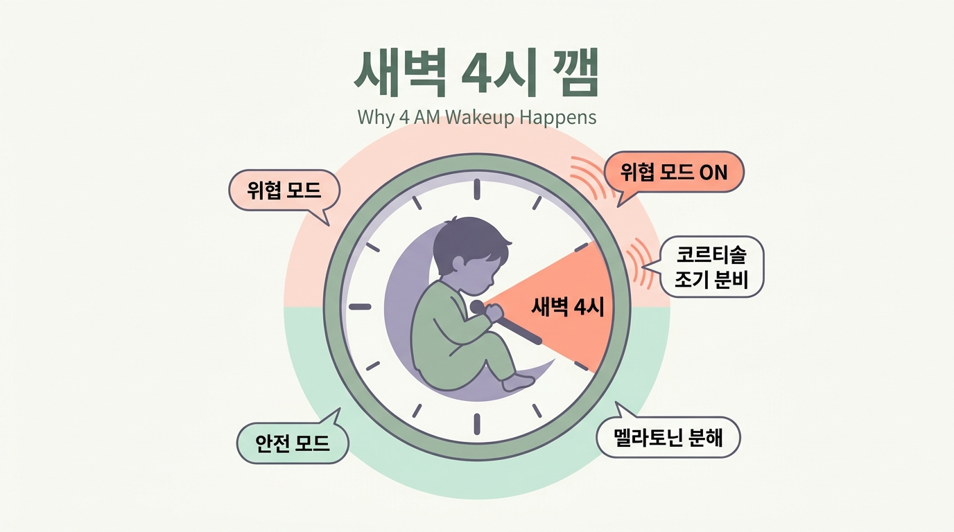 발달장애 아이가 새벽 4시면 깨는 5가지 이유 — 야간 자율신경 신호