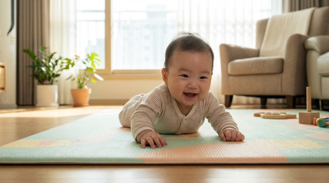 터미타임 할 때 아기 호흡이 중요한 이유: 횡격막 발달의 비밀