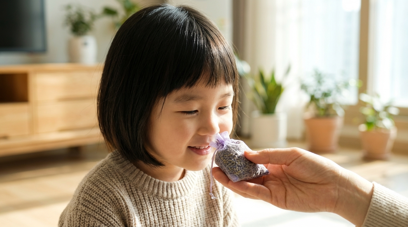 후각 앵커링: 향기 하나로 아이의 불안을 잠재우는 법