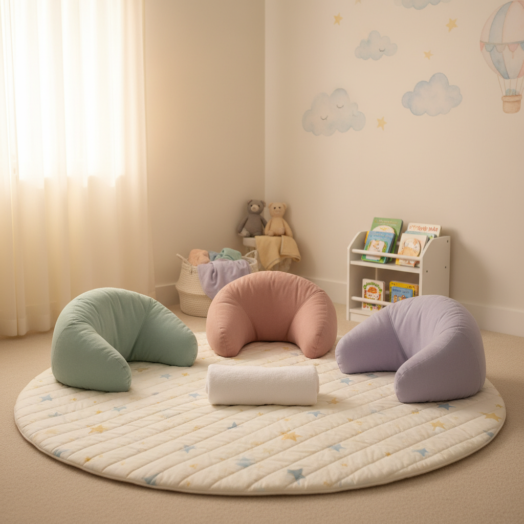 아기 운동을 위한 편안한 공간